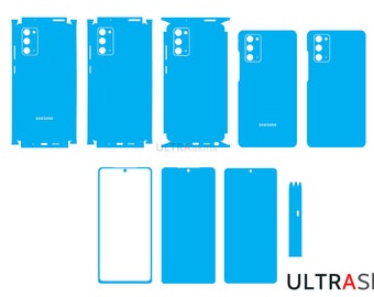 Samsung Note 20 Skin Template Vector Cut File