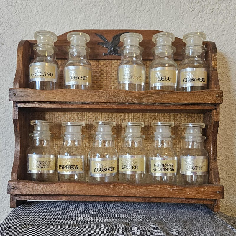 Vintage Rv Spice Rack Vintage Spice Rack - Etsy