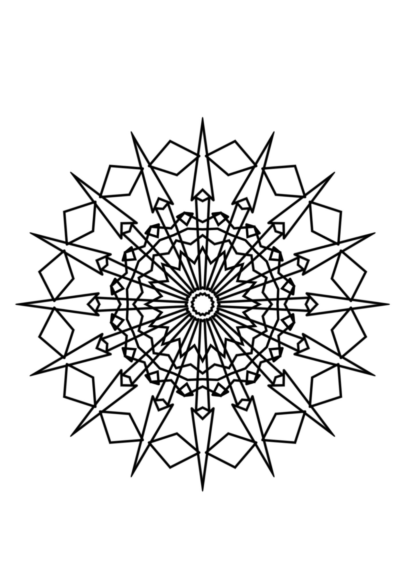 Mandala Coloring Pages - Etsy