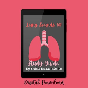 Nursing School Lung Sounds Study Guide
