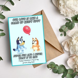 Cartão Keepy Uppy para todas as ocasiões! Dia dos Namorados/Aniversário/Aniversário
