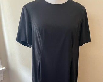 Size 2XL - Vintage 90s Leslie Fay Little Black Dress