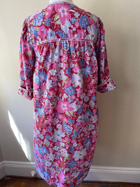 Size XL - Vintage Floral Housedress by At Home We… - image 4