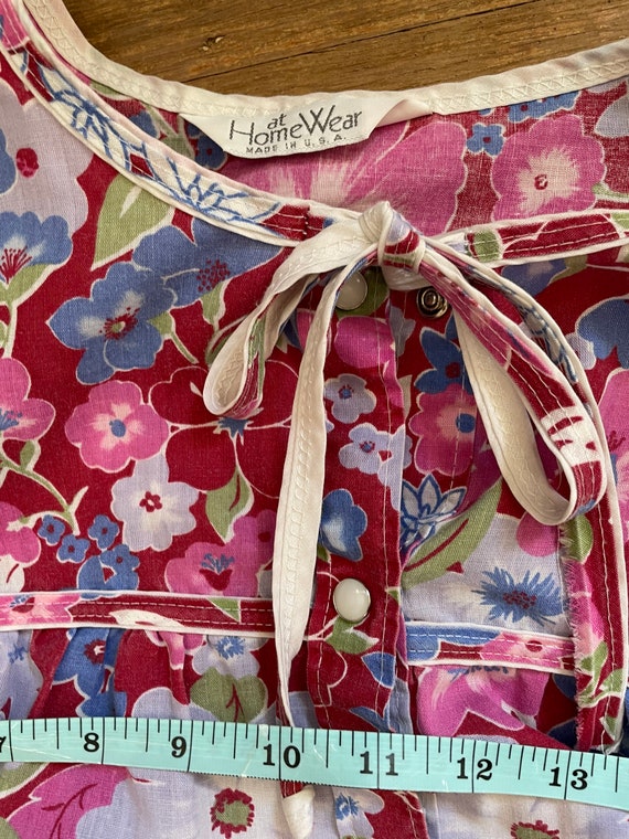 Size XL - Vintage Floral Housedress by At Home We… - image 6
