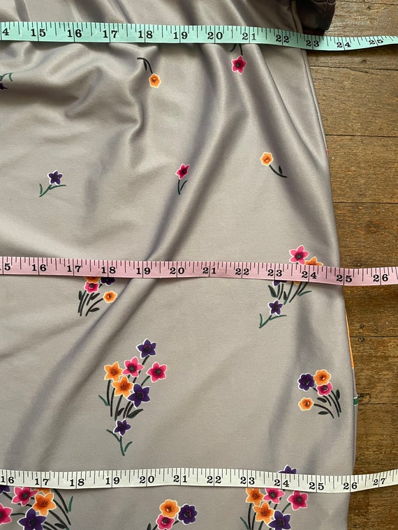 Size M - Vintage 90s Floral Caftan Housedress by … - image 8