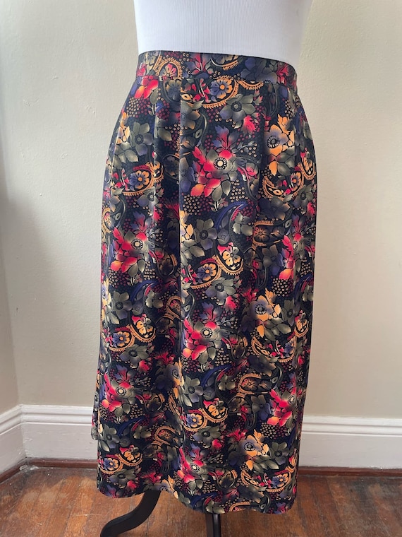 Size 2XL - Vintage 90s Sag Harbor Floral Skirt