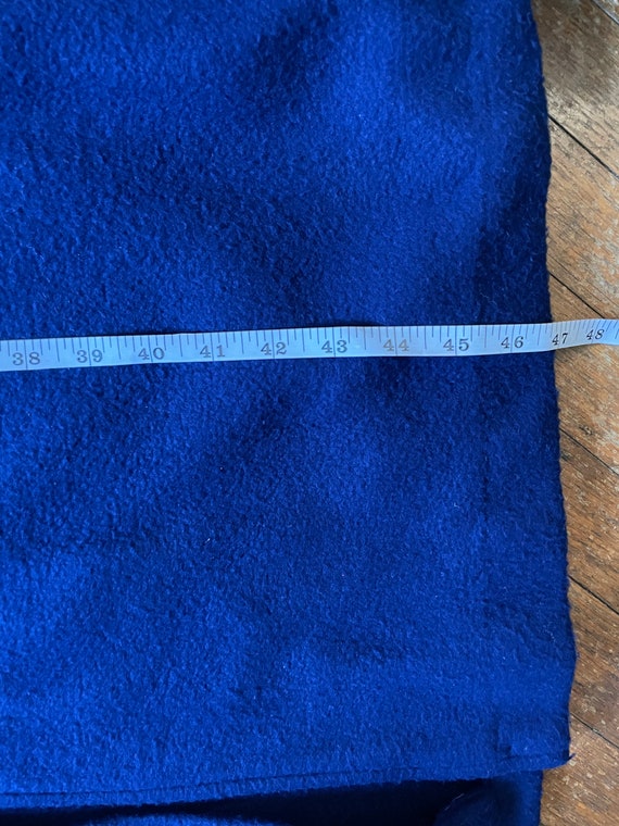 Size XL - Vintage Blue Flannel Turtleneck Housedr… - image 8