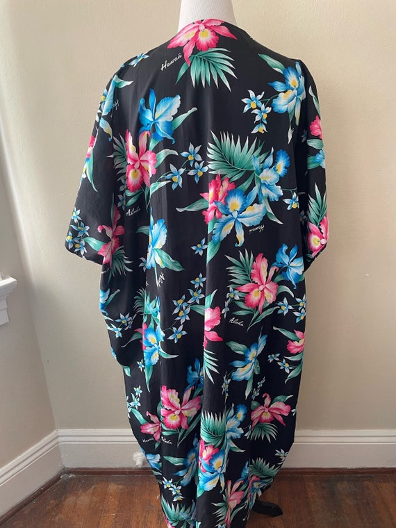 Vintage Women's Aloha Caftan Dress Royal Creation… - image 3