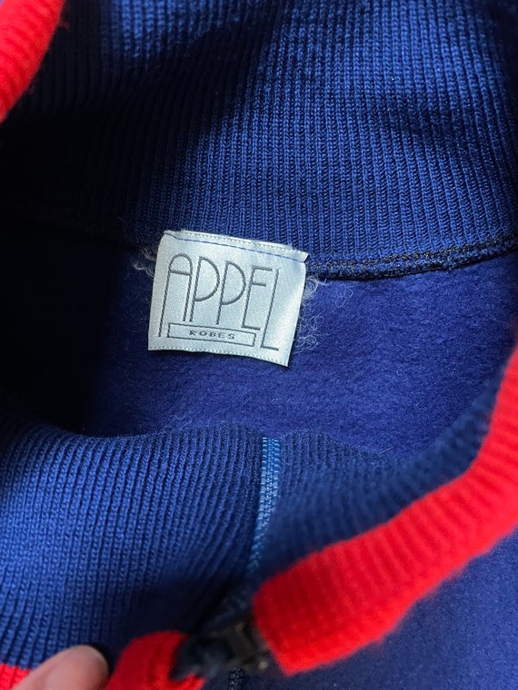 Size XL - Vintage Blue Flannel Turtleneck Housedr… - image 6