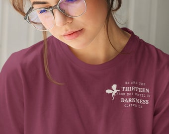 Throne of Glass Shirt: Manon Blackbeak, The Thirteen, SJM Bookish Tee