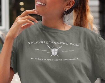 ACOTAR Valkyrie Training Camp Shirt - Sarah J Maas Bookish Merch