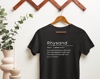 Rhysand Definition Shirt - ACOTAR Velaris Night Court Tee