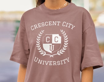 Crescent City University Tee - SJM Booktok Merch