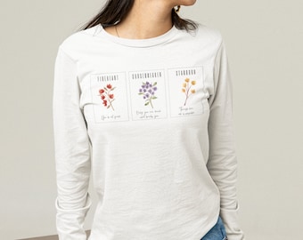 Sarah J Maas Long Sleeve Shirt: Fireheart Cursebreaker Starborn Fan Tee