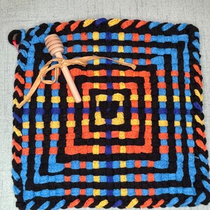 pot holder, woven