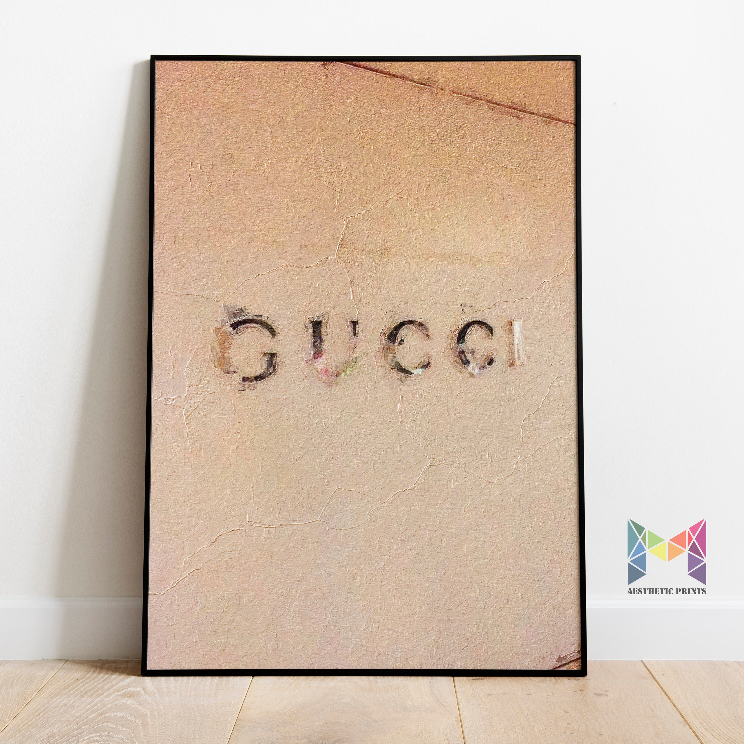 Chic Aesthetic Poster Printable Teen Girl Room Decor Designer Modern Oil Painting Look Photo ...