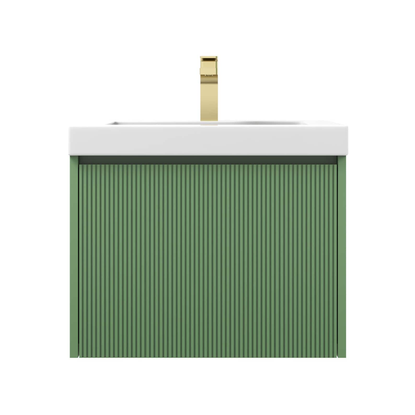 24 Floating Bathroom Vanity With Sink, Wall Mounted Vanity Etsy