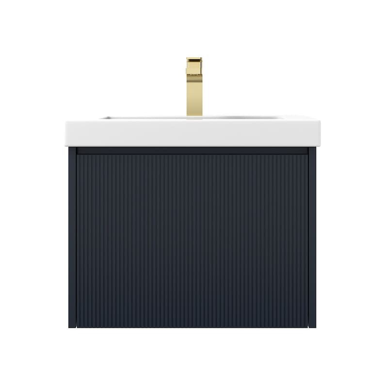 24 Floating Bathroom Vanity With Sink, Wall Mounted Vanity Etsy