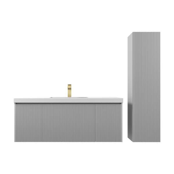 Bathroom Vanity 48 Left Sink - Etsy