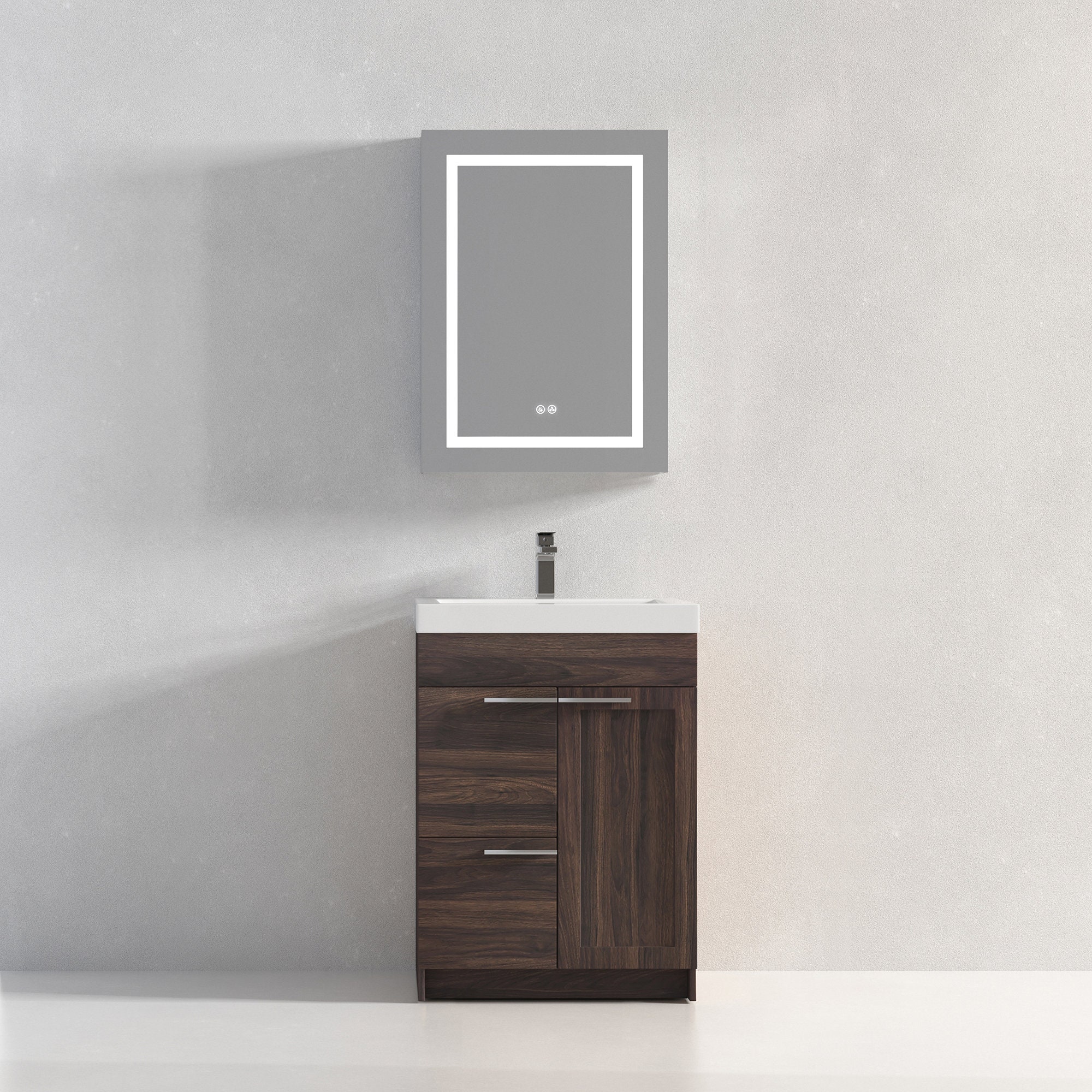 24'' Freestanding Bathroom Vanity With Topmount Sink 24 Inch - Etsy