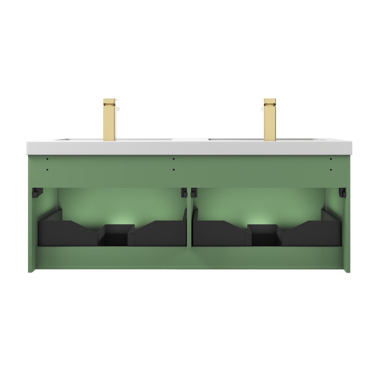 48 Floating Bathroom Vanity With Sink, Wall Mounted Vanity Etsy