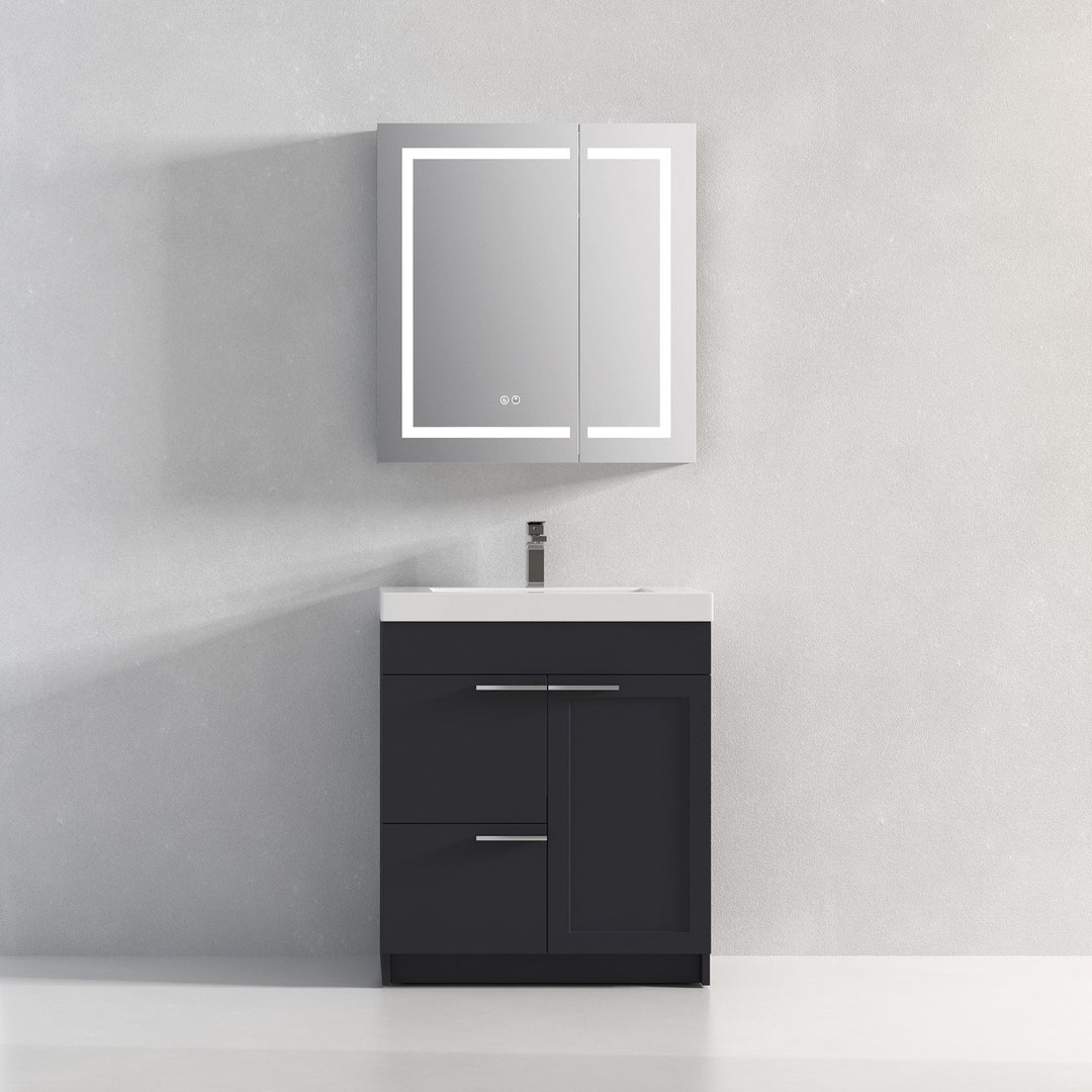 30'' Freestanding Bathroom Vanity With Topmount Sink 30 Inch - Etsy