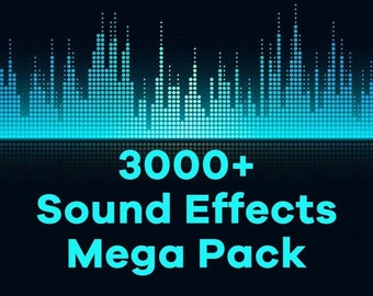 Best SFX by Filmmakers | 3000+ Sound Effects Mega Pack for Adobe Premiere Pro, DaVinci Resolve, Final Cut Pro, etc