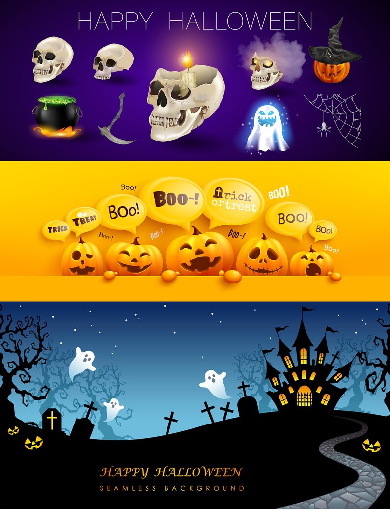 Customisable Best Halloween Templates 140 Design for Event Etsy