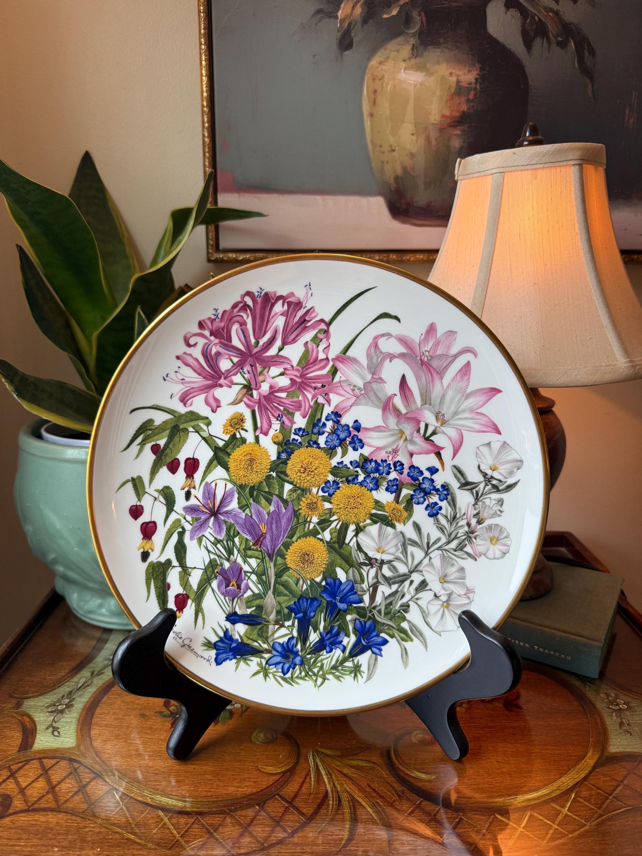 Franklin Mint Flowers of the Year - Etsy