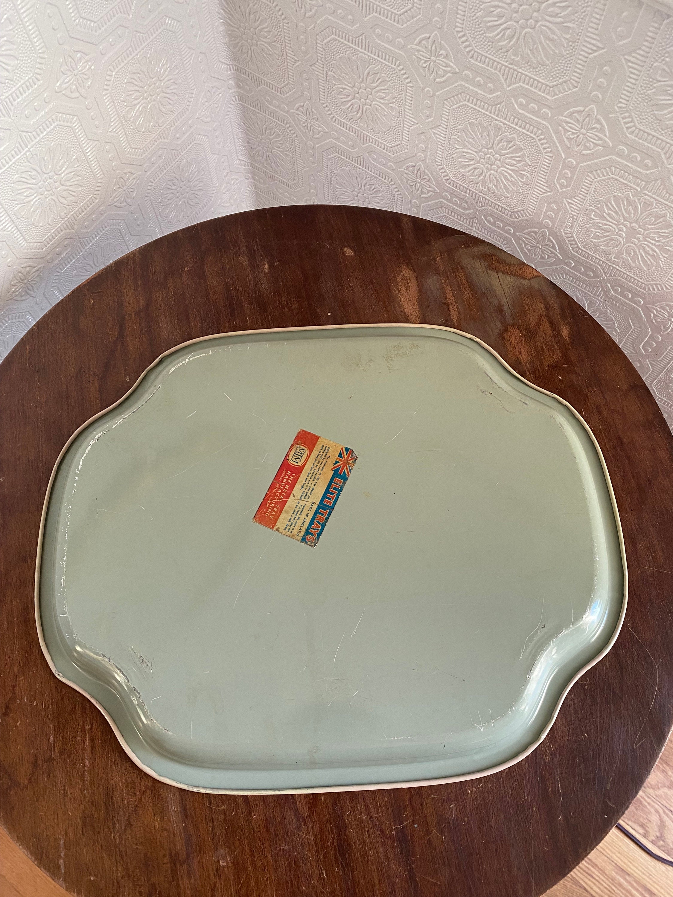 Vintage MTM Elite Tray From the UK - Metal Tray