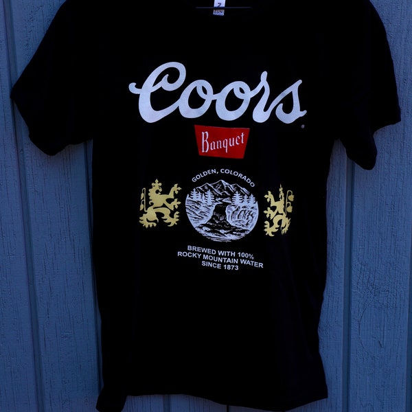 Black Coors Banquet Tee