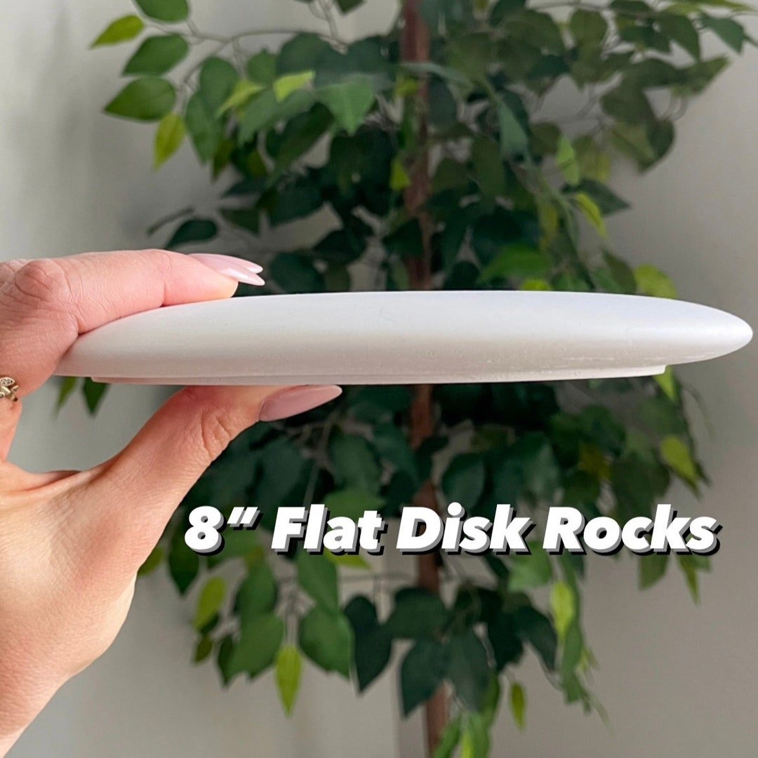 Set of 2 - 8inch Blank Rock for Painting | Hand Casted Plaster Stone ...