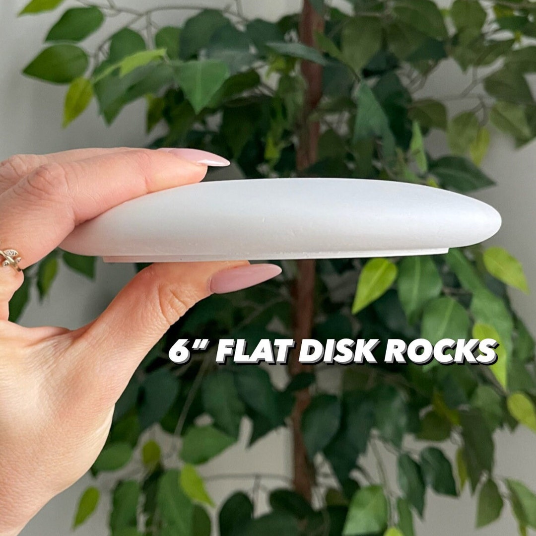 Set of 3 - 6inch Blank Rock for Painting | Hand Casted Plaster Stone ...