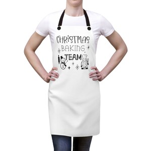 Christmas Baking Team Adult Apron