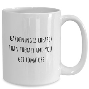 Funny gardening mug - gardener gift, gardening gift, gift for gardener