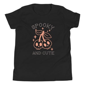 Spooky and Cute Youth T-Shirt  - Trendy and Fun Kids&#39; Tee