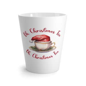 Oh Christmas Tea Tea Mug Christmas Tea Mug Gift for Tea Lover Funny Christmas Mug Funny Christmas Cup Funny Tea Cup
