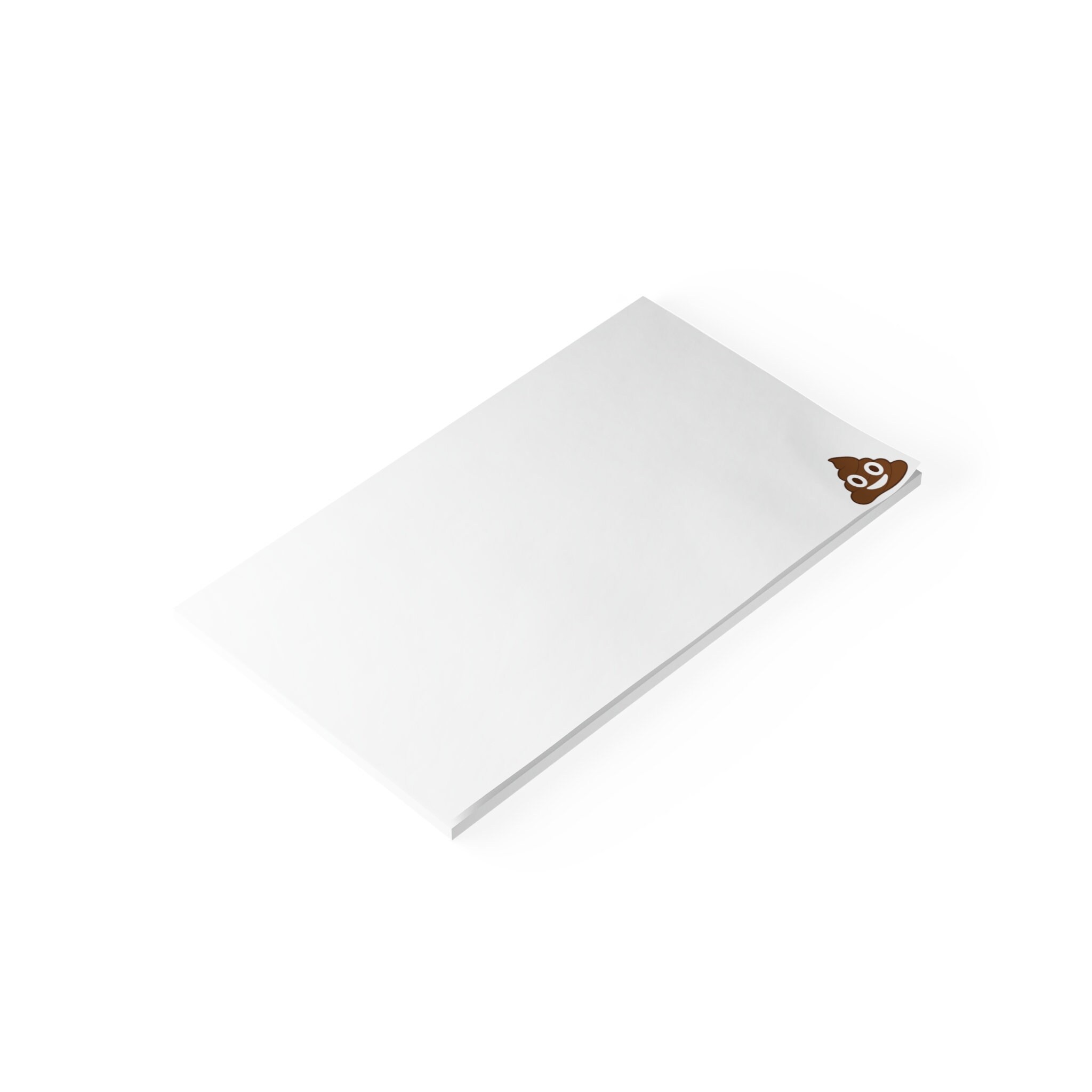 Poop Emoji Sticky Note Pads Funny Sticky Notes Sticky Notes Pad 6x8 ...