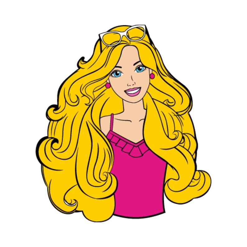 Barbie Heart Png Svg Barbie Heart Logo Svg Png Lets Go - Etsy
