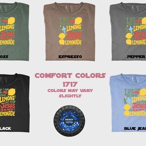 Life Give You Lemons Drink Lemonade Shirt, Inspirational Shirt for Men and Women, Christian Faith Shirt, Positive Message Graphic Tee