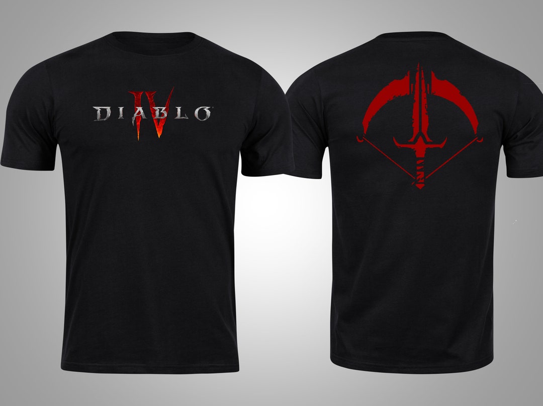 diablo-4-shirt-diablo-4-rogue-front-and-back-t-shirt-rogue-etsy