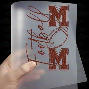 Football Mom DTF Transfers | Ready to Press Sports Mom, Football Mom Direct to Film Transfers