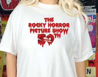 Camiseta del 50.º aniversario de Rocky Horror / Camisetas del 50.º aniversario de Rocky Horror