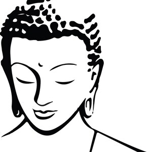 Buddha Art Set of 2 Printable Poster Boho Home Decor Asian - Etsy