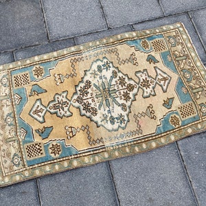 Kleiner Teppich, Kleiner Teppich, Boho Teppich, Handgewebter Teppich, Handgeknüpfter Teppich, Handgeknüpfter Wollteppich, Türkischer Teppich, Handgeknüpfter Teppich