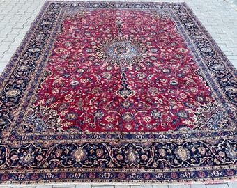 23x30 Vintage Teppich, Türkischer Teppich 23x30, Großer Teppich 23x30, Oushak Teppich, Einzigartiger Teppich, Boho Teppich, Handgemachter Wollteppich, 25x30 cm