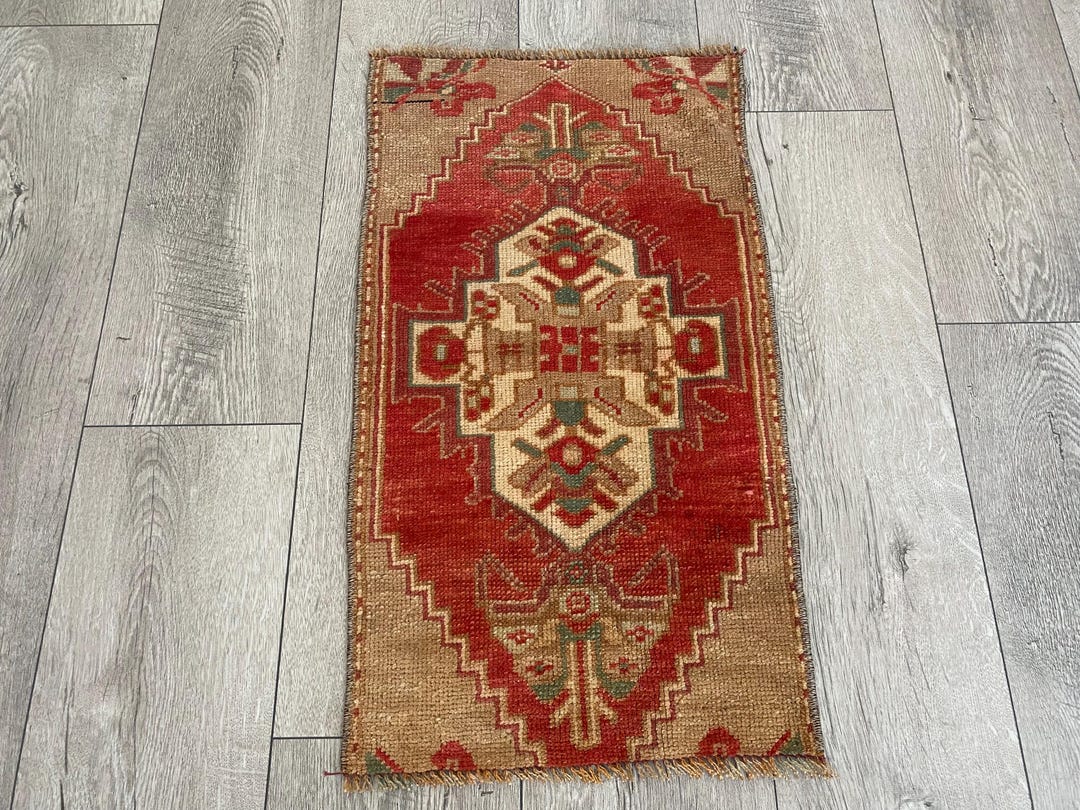 1x2 Pink Rug, 1x2 Small Rug, 1x2 Bath Rug, 1x2 Doormat Rug, 1x2 Mini ...