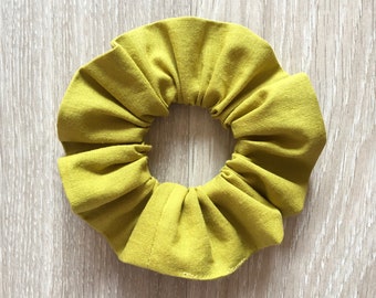 Organic cotton scrunchie,  Hair ties, Hair accessories, Gifts for her, Gifts for families and friends, Made in UK,