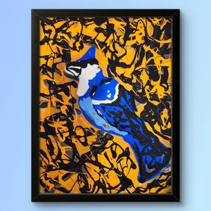 アート・デザイン・音楽 Painting acrylic on canvas Designart ' Abstract Music and Rhythm ' Abstract Framed