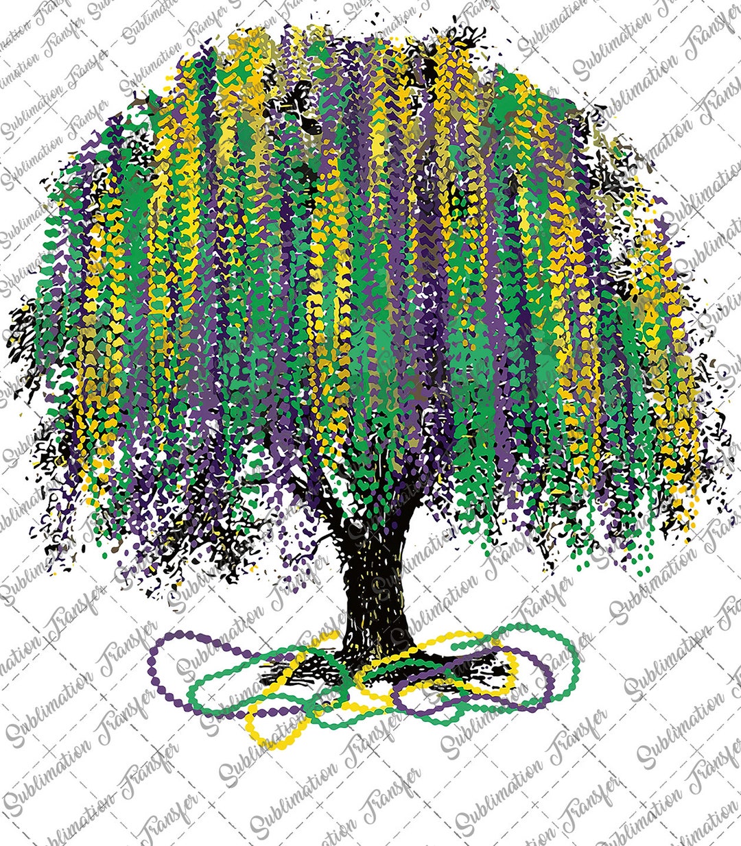 mardi gras bead tree meaning